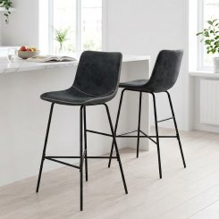 Barstol Verbania Svart