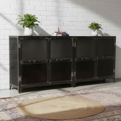 Skänk Weld Svart metall B100xD45xH85cm