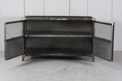 TV bänk Gauge Svart metall B100xD50xH60cm