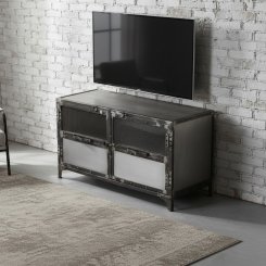 TV bänk Pitch metall B100xD50xH60cm