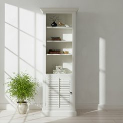 Bokhylla Portland Vit 70x47x195cm