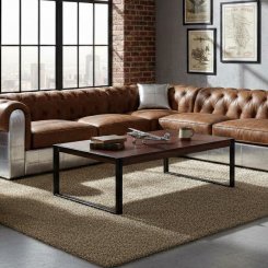 Soffbord Grelton Akacia-brun 110x60x40cm