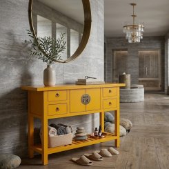 Console Vuihsua skänk Orange B120xD35xH85cm