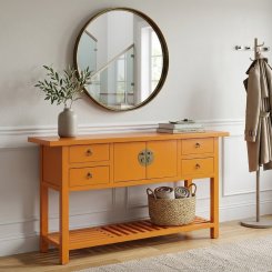 Console Harbin skänk Orange B150xD45xH85cm