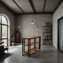 Console Buckland Akacia 150x35x89cm