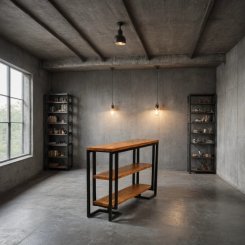 Console Buckland Akacia 150x35x89cm