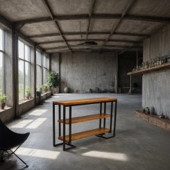 Console Buckland Akacia 150x35x89cm