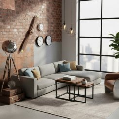 Soffbord Bursville 2/set 55x55x42cm