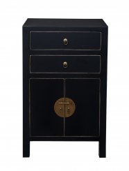 Sängskåp Shanxi Svart 50x40x80cm