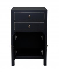 Sängskåp Shanxi Svart 50x40x80cm