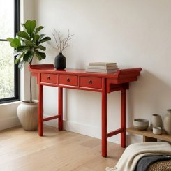 Skänk Yantai Röd B146xD33xH91cm