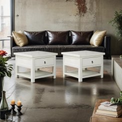 Soffbord Lagnö Vit 60x60x50cm