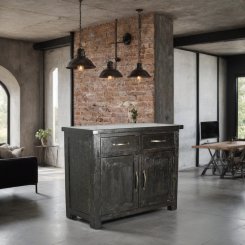 Skänk Churian Black wash 110x50x87cm