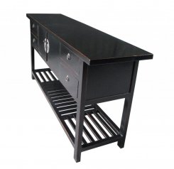 Console nansi skänk Svart B180xD45xH85cm