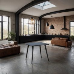 Matgrupp Valler-Bologna Bord + 4 stolar