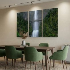 Bro vid vattenfall
