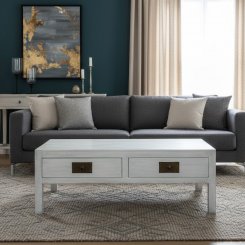 Soffbord Charcol Vit 135x75x50cm