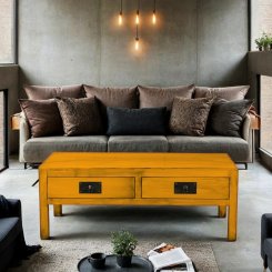 Soffbord Lagixi Orange lådor 135x75x50cm