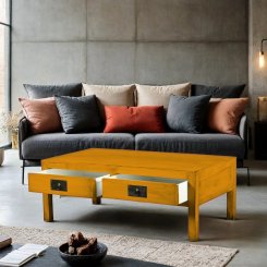 Soffbord Lagixi Orange lådor 135x75x50cm