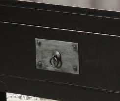 Soffbord Hangzi Svart lådor 60x60x50cm