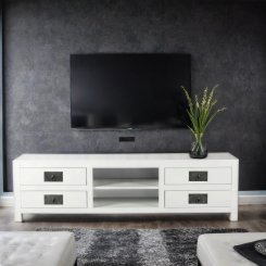 TV bänk Ongzou Vit 180x50x50cm