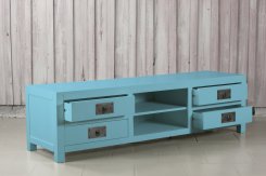 TV bänk Linzie Blå 180x50x50cm