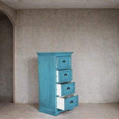 Byrå Tonzou Blå 56x46x116cm