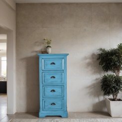 Byrå Tonzou Blå 56x46x116cm