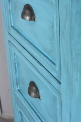 Byrå Tonzou Blå 56x46x116cm