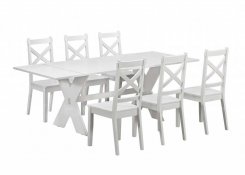 Bord och stolar vit