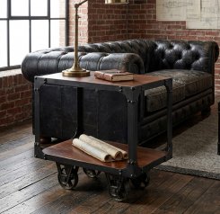 Soffbord Royal Akacia-brun 50x30x50cm