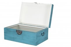 Soffbord Wountso Blå 70x46x31cm