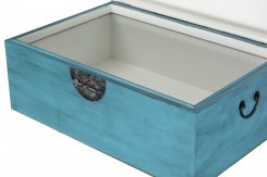 Soffbord Wountso Blå 70x46x31cm