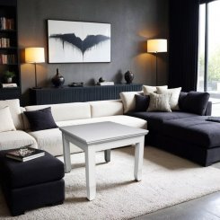 Soffbord Gunnarsbo Vit 60x60x50cm