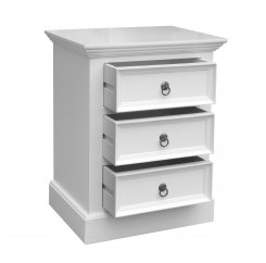 Sängbord Håbo Vit bredd 55x djup 42x höjd 70cm