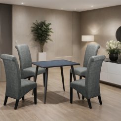 Matgrupp Valler-Grace Bord + 4 stolar