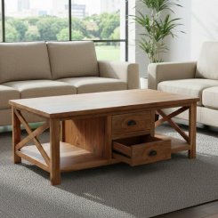 Soffbord Darrang natur 135x75x50cm