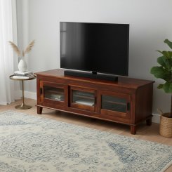 TV Bänk Sahai glas 150x50x50cm