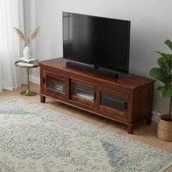 TV Bänk Sahai glas 150x50x50cm