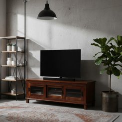 TV Bänk Sahai glas 150x50x50cm