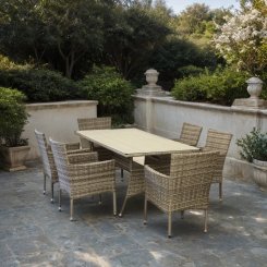 Mörbylånga Matgrupp bord + 6 stolar