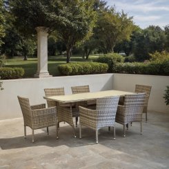 Mörbylånga Matgrupp bord + 6 stolar