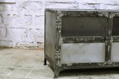 TV bänk Pitch metall B100xD50xH60cm