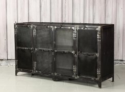 Skänk Dedicate Svart metall B150xD45xH85cm