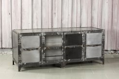 tv bänk industriell stil
