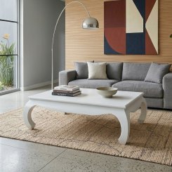Soffbord Ruie Opium Vit 110x60x50cm