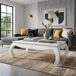 Soffbord Ruie Opium Vit 110x60x50cm