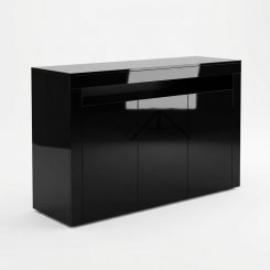Skänk Dart Svart 130x49x89cm