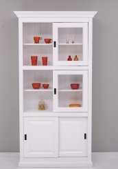 Vitrinskåp Elisa Trären 110x40x210cm