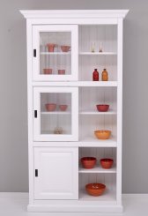 Vitrinskåp Elisa Trären 110x40x210cm